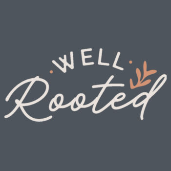 Well Rooted Ladies' Festival Cali Crop T-Shirt - Light Print Design